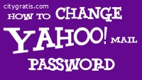 How To Change Yahoo Mail Password