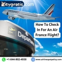 How To Check In For An Air France Flight