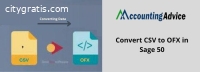 How to Convert CSV to OFX in Sage 50