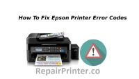 How To Fix Epson Printer Error Codes