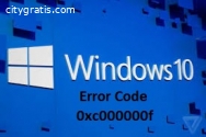How To Fix Error Code 0xc000000f