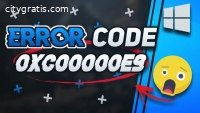 How to Fix Error Code 0xc00000e9
