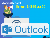 How to Fix Outlook Error 0x800ccc67?