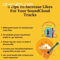 How to Get a Lot of Likes on SoundCloud?