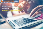 How to Import General Ledger in Excel Fo