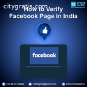 how to verify facebook page in india