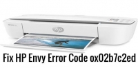 HP Envy Error Code ox02b7c2ed