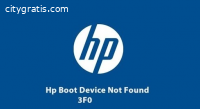 HP Notebook Error code 3F0