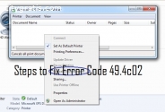 Fix HP Printer 49 Service Error