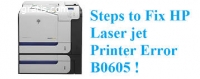 HP Printer Error B0605