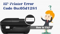 HP Printer Error Code 0xc05d1281