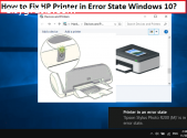 HP Printer Error State Problems