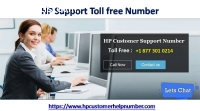 HP Support Toll free Number