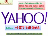 Just one call at Yahoo Customer service