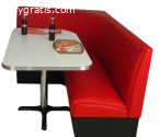 L Shaped Diner Booths for sale