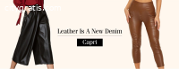 Leather Capri Pants | A Summer Essential