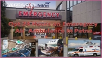 Lifeline Air Ambulance in Patna Fly Pati