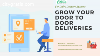 Mobile app for dairy milk delivery