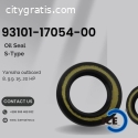 Oil Seal, S-Type 93101-17054-00 Yamaha O