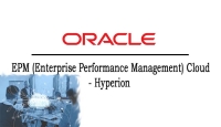Oracle EPM Cloud & Hyperion Training