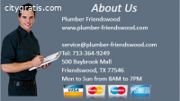 Plumber Friendswood