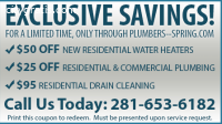 Plumber Services in Spring TX