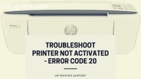 Printer Not Activated Error Code 20
