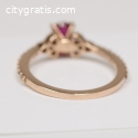 Purchase 0.96 cttw Oval Cut Ruby Ring