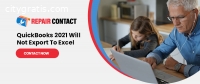 QuickBooks 2021 Will Not Export To Excel