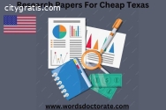 Research Papers For Cheap In Texas