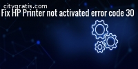 HP Printer not activated error c
