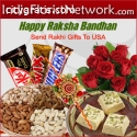 Send Rakhi with Sweets to USA