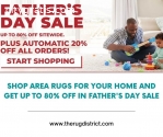 Shop Area Rugs At 80% Off in Fathers Day