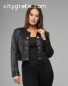 Shop Women’s  Vegan Leather Jackets
