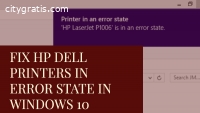 Solution of Dell Printer in Error State