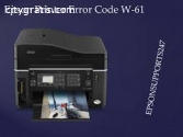 Epson Printer Error Code W-61