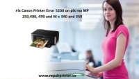 Steps to fix Canon Printer Error 5200 on