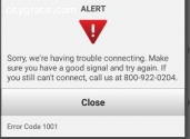 Steps to Fix Verizon Error Code 1001