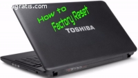 Toshiba Factory Reset 0 Not Working