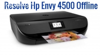 Vanish The Issue Of Hp Envy 4500 Offline