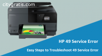 Ways to fix Hp printer error 49