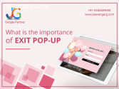 What is the importance of Exit Pop-up -