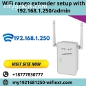 WiFi range extender setup with 192.168.1