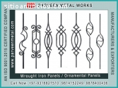 Wrought iron components Panels