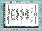 Wrought iron components Panels