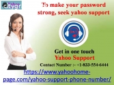 your password strong, seek yahoo support